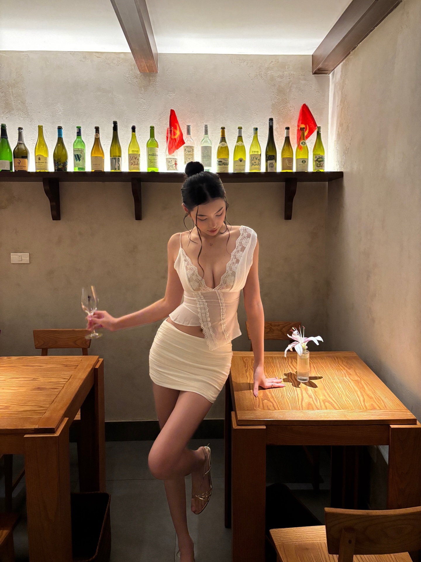 vuuhamy出来吃东西 allwhite #ootd# - 第2张